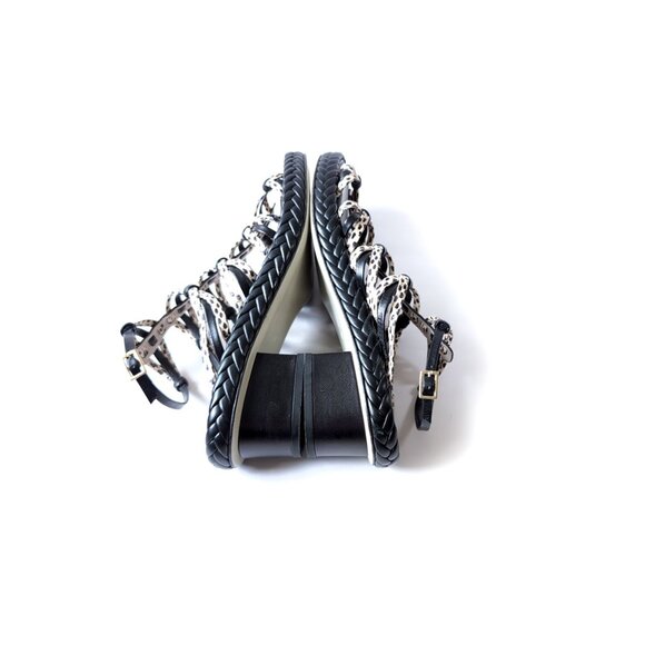 Jason Wu Snakeskin Strap Flat Sandal Womens Size 10 | Eur 41 - Picture 6 of 11